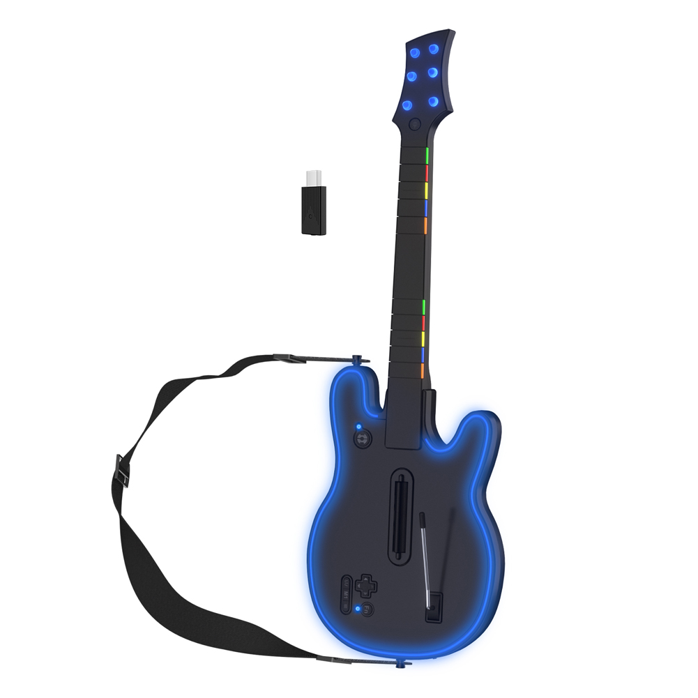 Gaming Console Handle - Manette de guitare sans fil 2.4G