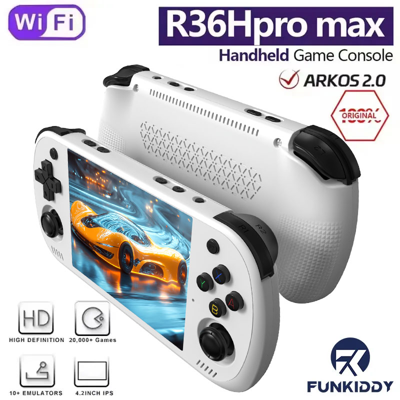Gaming Console R36H - FUNKIDDY R36H PRO MAX Console de