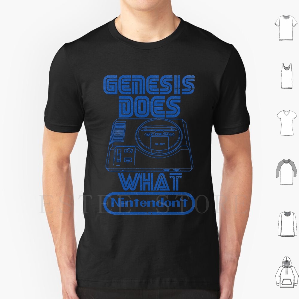 Gaming Console Genesis - La Console Wars t-shirt hommes coton