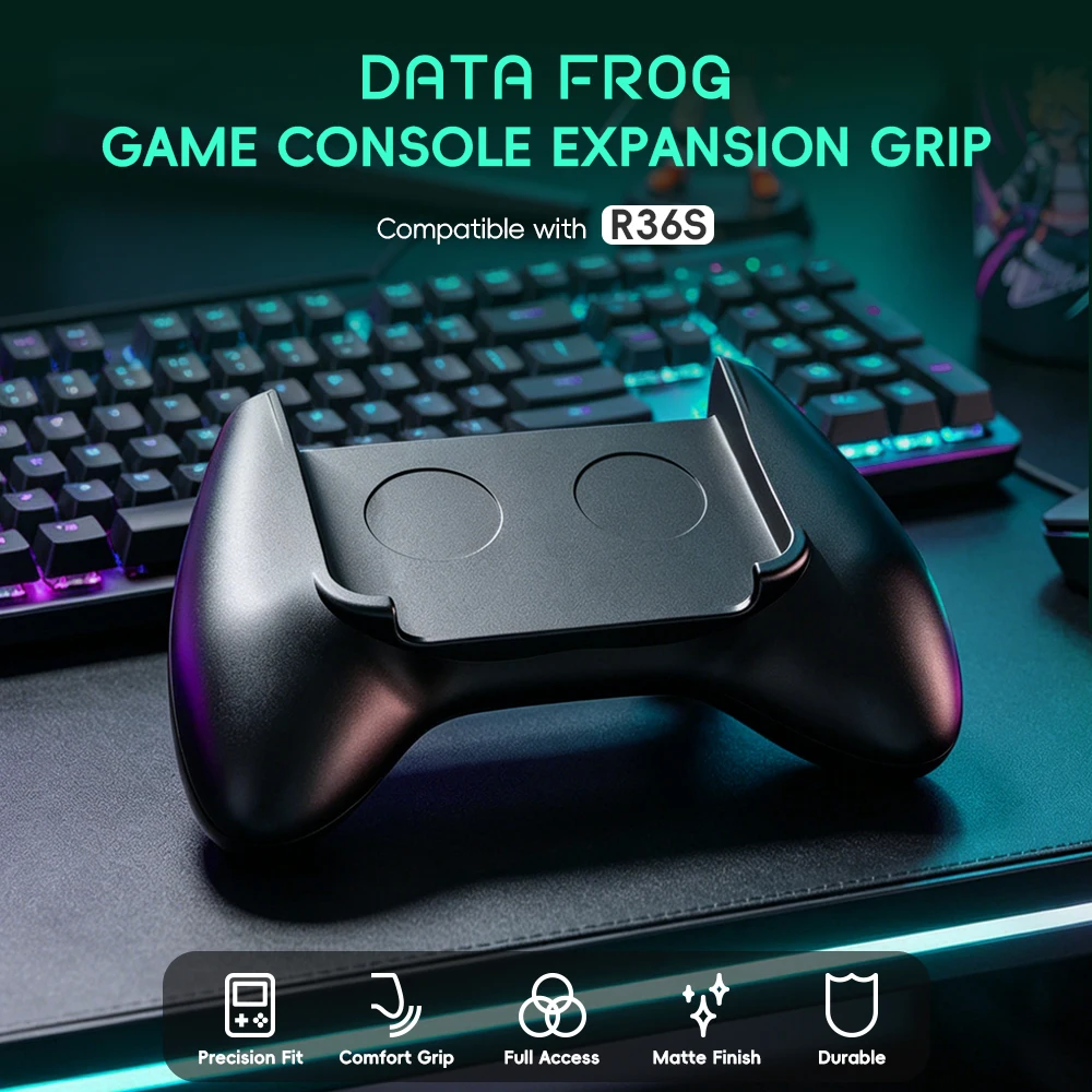 Gaming Console Handle - Poignée ergonomique Data Frog R36S pour