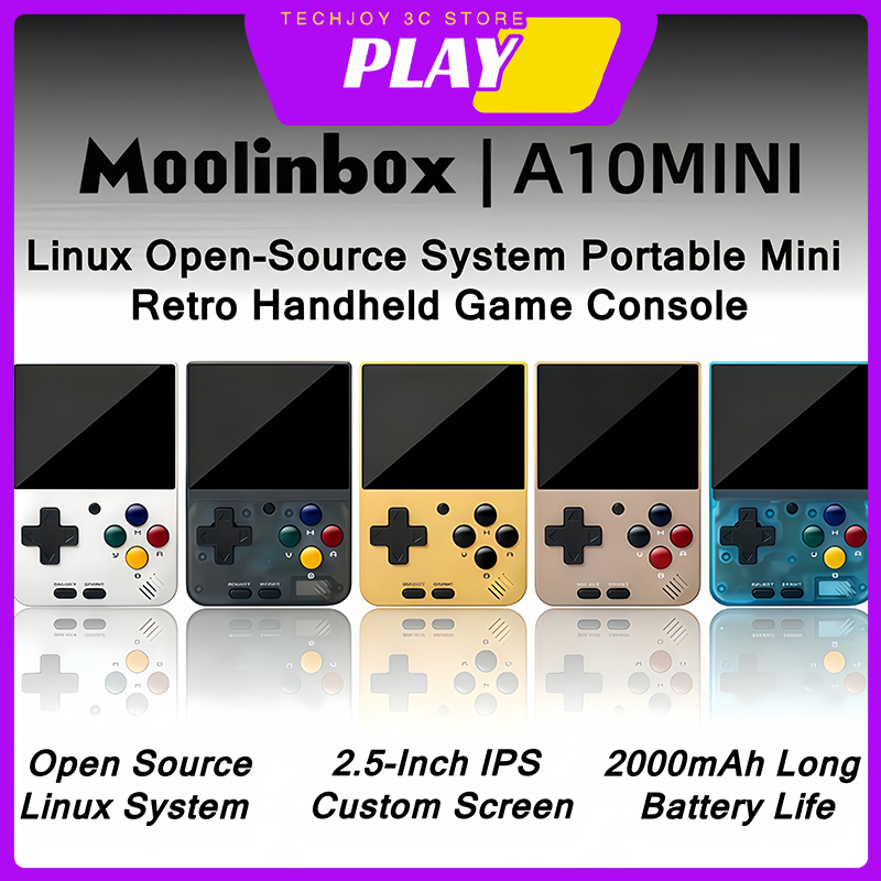 Gaming Console Online - Moolinbox A10Mini Console de jeu rétro