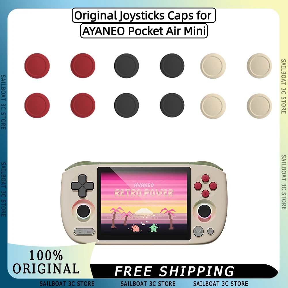 Gaming Console Setup - Capuchons de Joysticks d'origine pour AYANEO