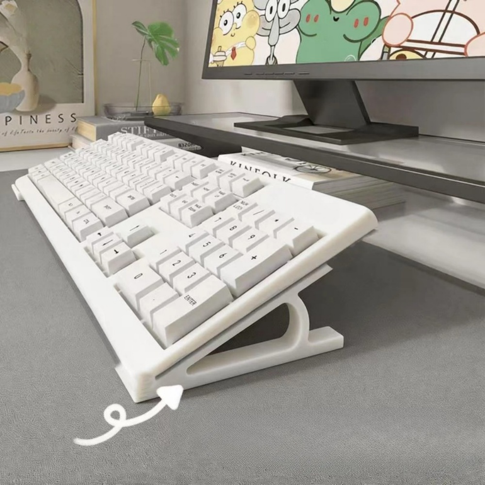 Gaming Console Keyboard - Rehausseur de clavier ergonomique, 2 pièces,