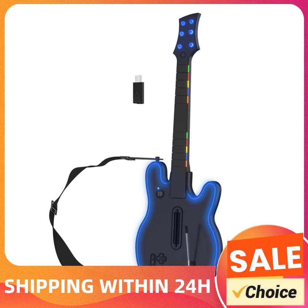 Gaming Console Handle - Manette de guitare sans fil 2.4G