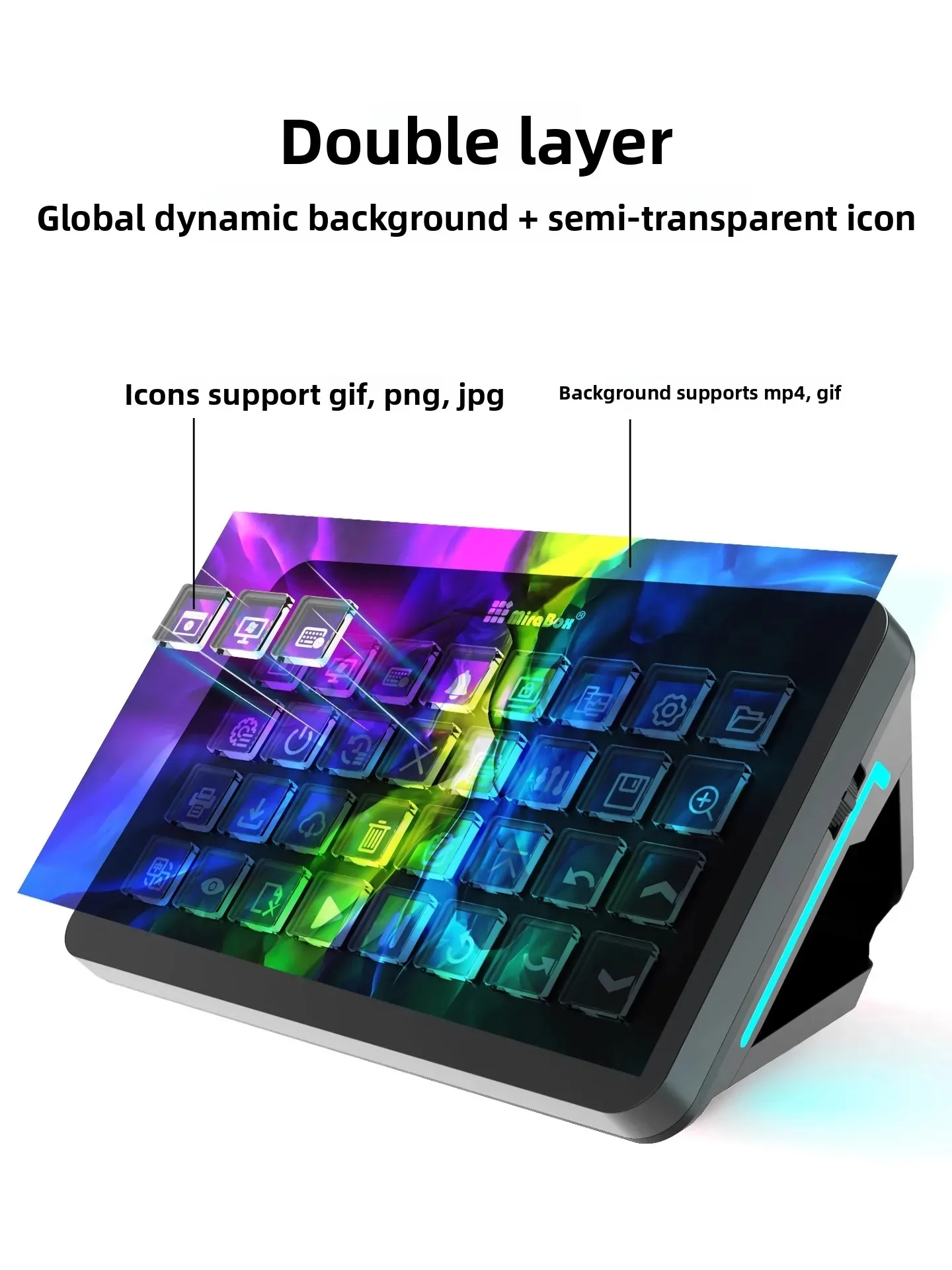 Mirabox XL Stream Deck Macro c - Gaming Console Keyboard avis et prix