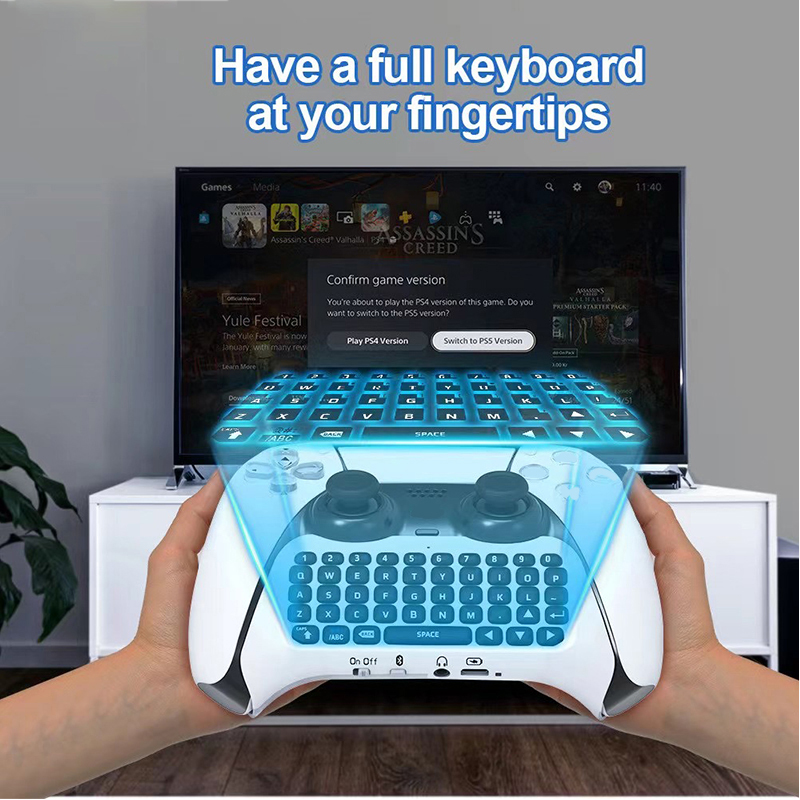 Clavier Bluetooth sans fil pou - Gaming Console Keyboard avis et prix