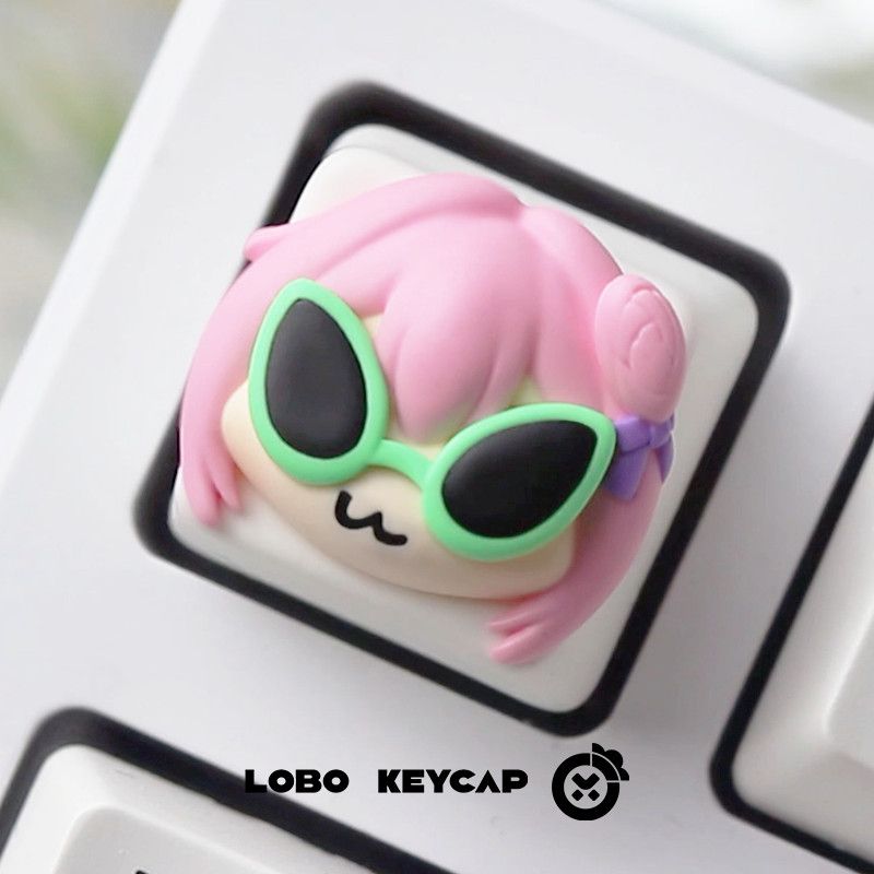 Keycap artisanal en résine, mo - Gaming Console Keyboard avis et prix