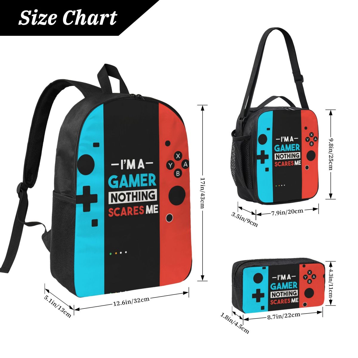 3pecs/ensemble sac à dos pour  - Gaming Console In 90S avis et prix