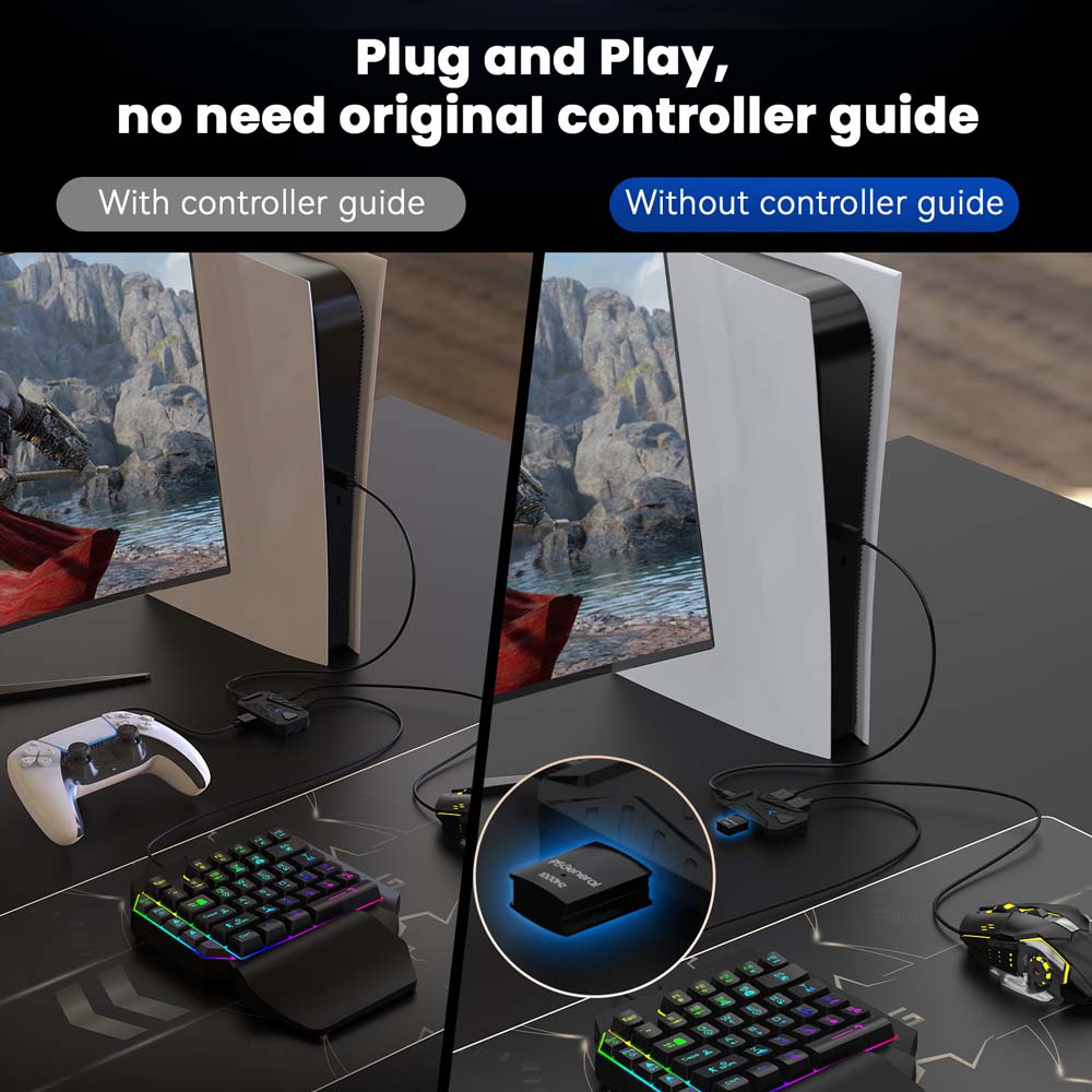 Combo clavier et souris pour j - Gaming Console Keyboard avis et prix
