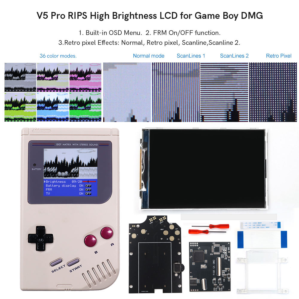 HISPEEDIDO pour GB Dmg V5 Pro, - Gaming Console Gp Pro avis et prix
