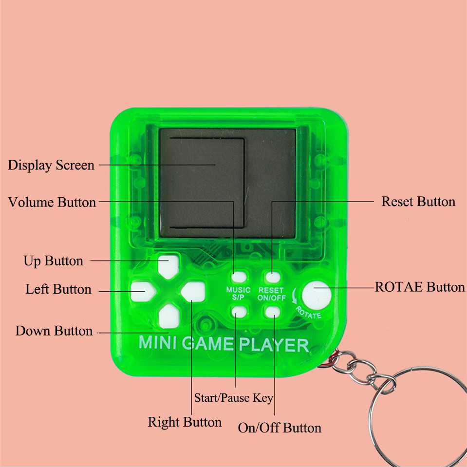 GAMINJA rétro Mini joueurs de  - Gaming Console For 7 Year Old avis et prix