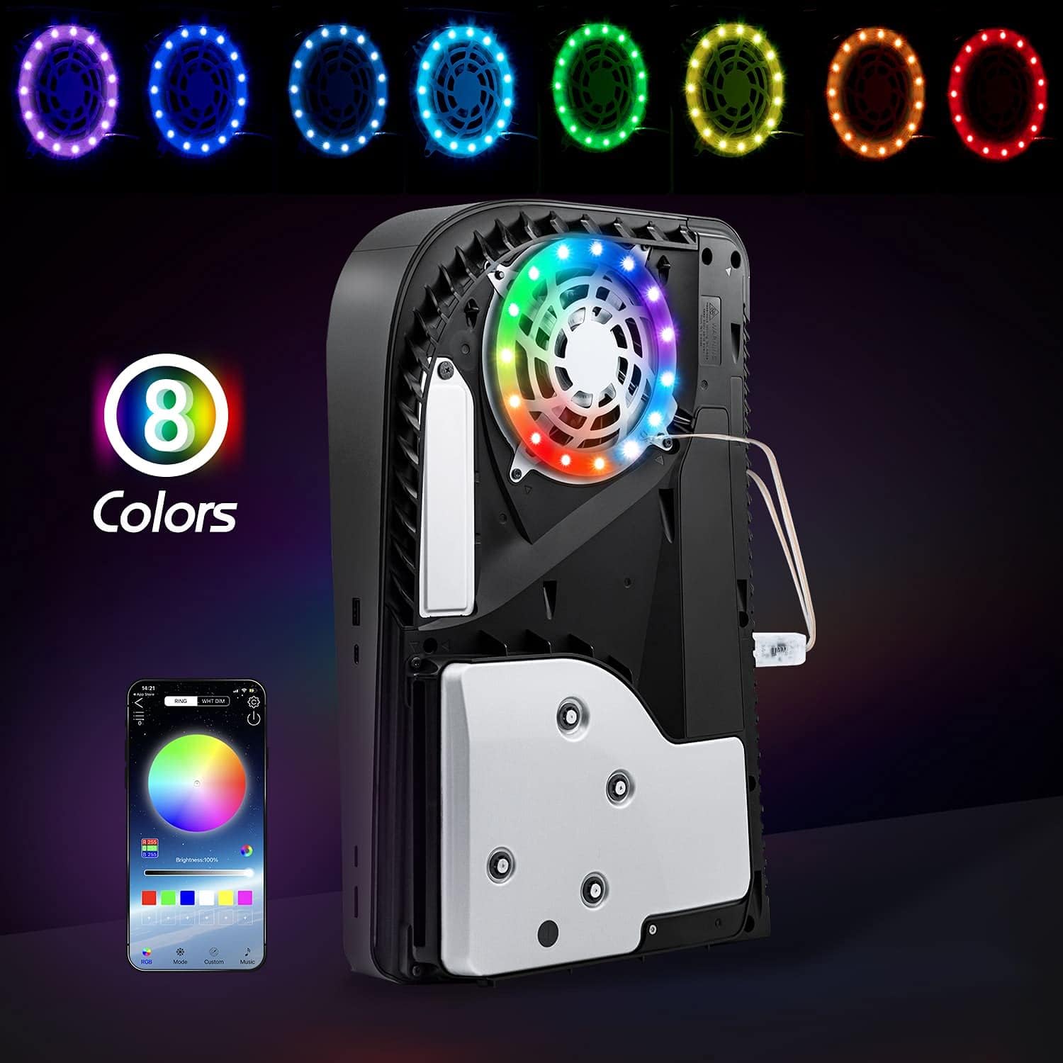 Bande lumineuse LED RGB pour c - Gaming Console Setup avis et prix