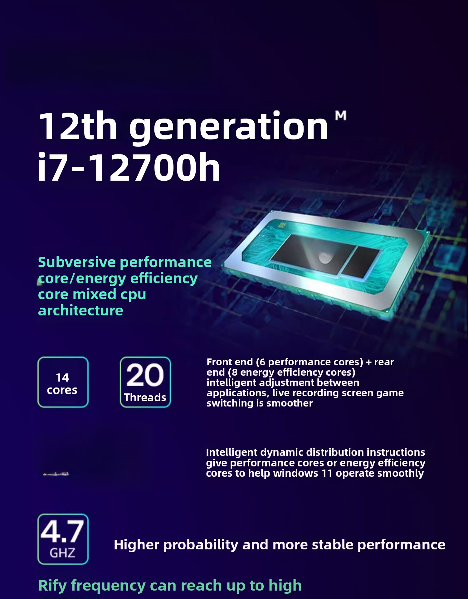 12e génération, Core i9 12900H - Gaming Console Generations avis et prix
