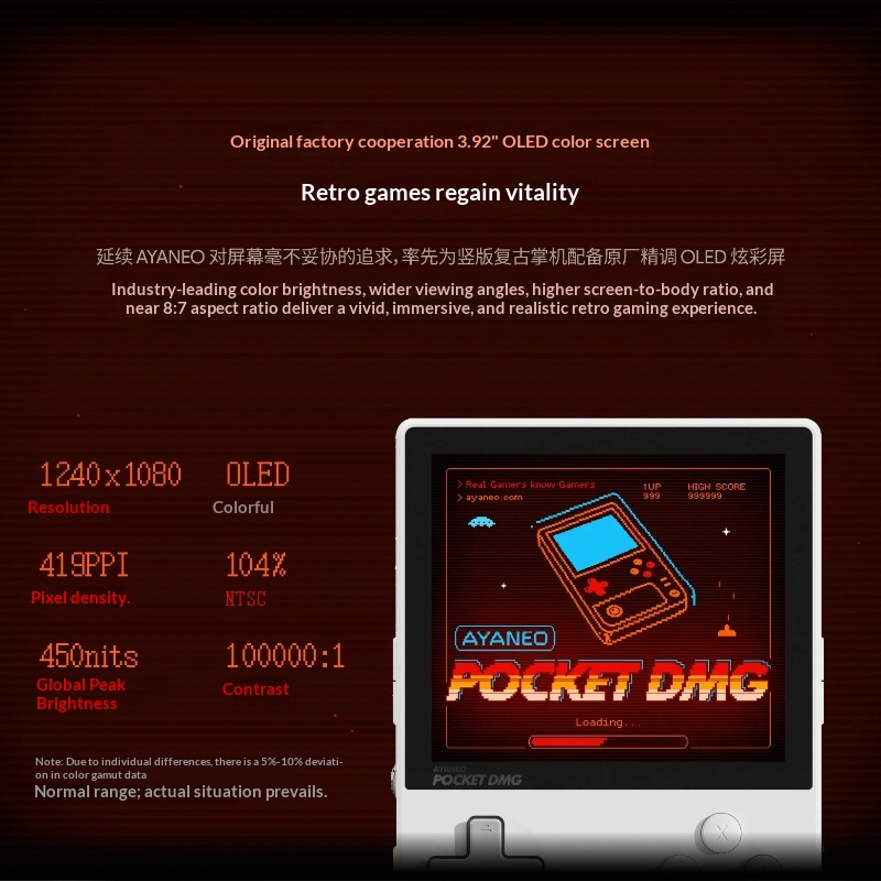 Nouveau argent AYANEO Pocket D - Gaming Console Online avis et prix