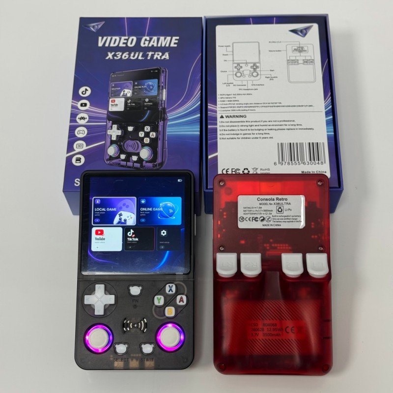 Console de jeu portable X36 Ul - Gaming Console Online avis et prix