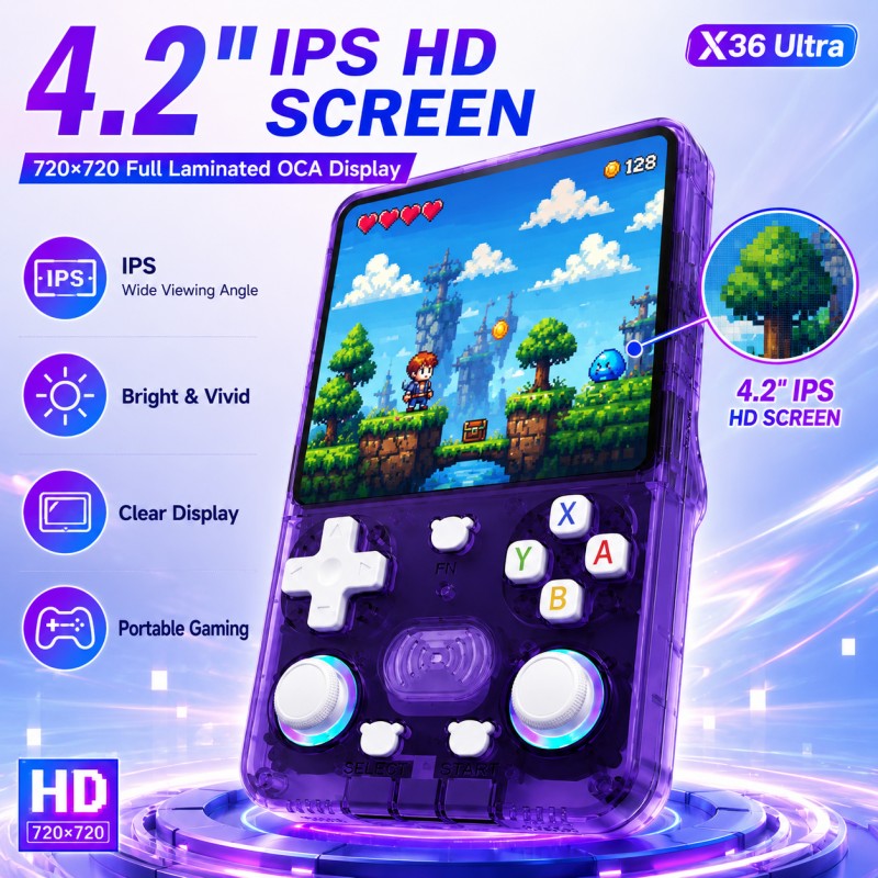 Console de jeu portable X36 Ul - Gaming Console Online avis et prix