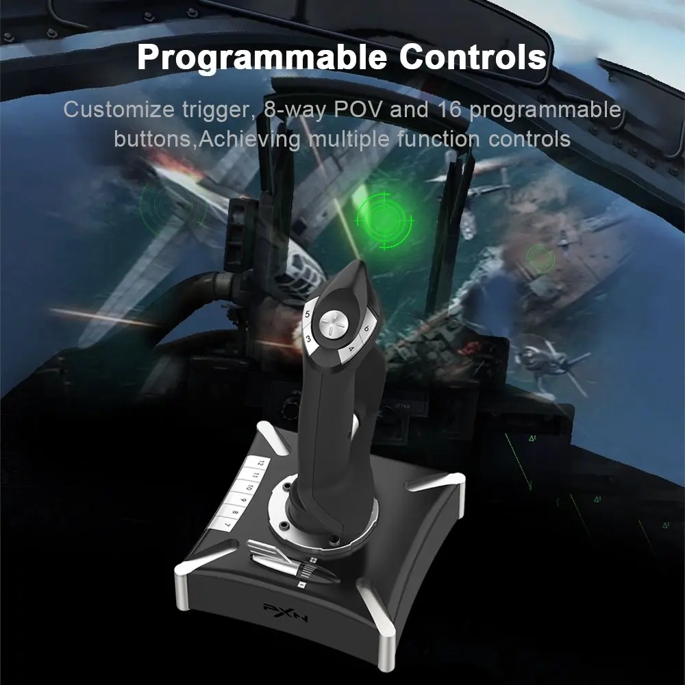 Manette de jeu PXN 2119 PRO po - Flight Joystick Sim avis et prix